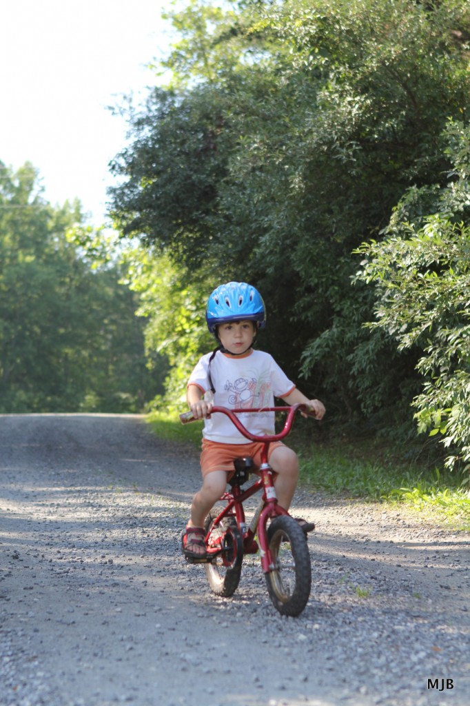 biking