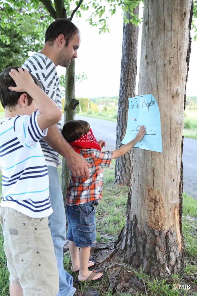 pin the propeller