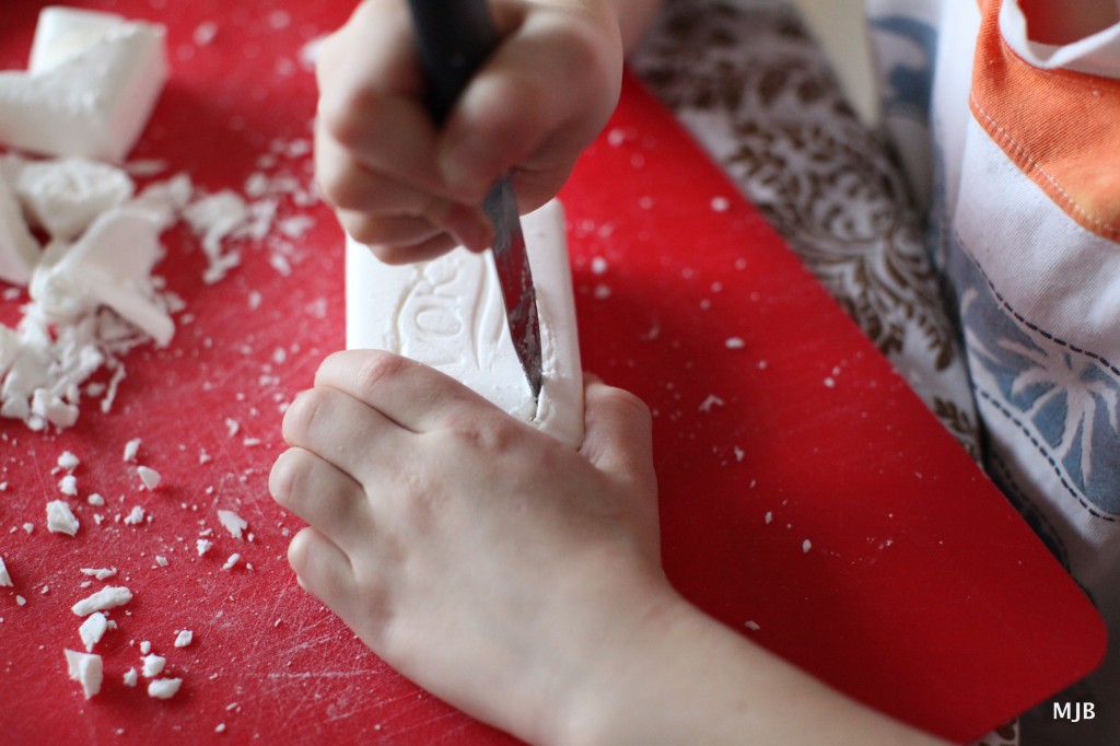 soap carving